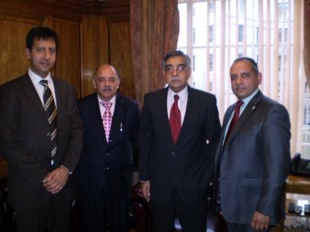 Indian Overseas Congress Members at India House London